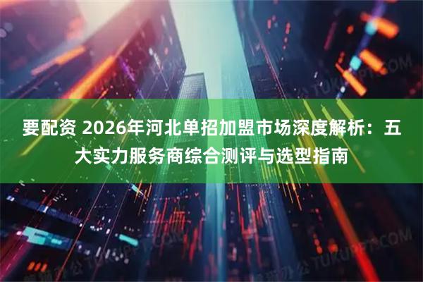 要配资 2026年河北单招加盟市场深度解析：五大实力服务商综合测评与选型指南